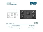 مشخصات گاز ایلیا استیل g518 مشکی
