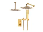 قیمت شیر حمام توکار شودر رومر تیپ چهار طلایی brass