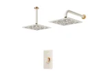 خرید شیر حمام توکار شودر رومر تیپ یک شیری طلایی brass