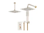 قیمت شیر حمام توکار شودر رومر پلاس شیری طلایی تیپ سه brass
