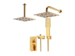 خرید شیر حمام توکار شودر رومر پلاس طلایی تیپ چهار brass