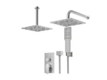 قیمت شیر حمام توکار شودر رومر پلاس کروم مات تیپ سه brass