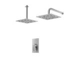 قیمت شیر حمام توکار شودر رومر پلاس کروم مات تیپ یک brass