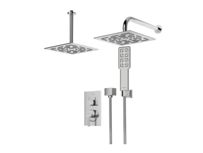 قیمت شیر حمام توکار شودر مدل رومر تیپ سه کروم brass