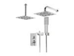 قیمت شیر حمام توکار شودر مدل رومر تیپ چهار کروم brass