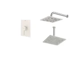 قیمت شیر توکار حمام شودر مدل رومر شیری کروم تیپ 1 brass