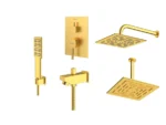 قیمت شیر حمام توکار شودر مدل رومر طلامات تیپ 4 brass