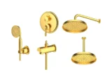 قیمت شیر حمام توکار شودر مدل زیگموند طلامات تیپ 4 brass