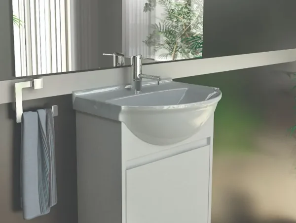 خرید سنگ روشویی روکابینتی گلسار مدل تولیپ درجه یک 47