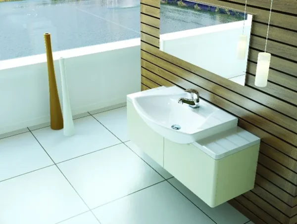 خرید سنگ روشویی روکابینتی گلسار مدل پارمیس درجه یک