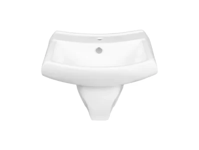 خرید روشویی نیم پایه مروارید مدل کاتیا 55 دیواری درجه یک