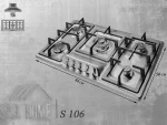 خرید گاز رومیزی مسترهوم مدل S106